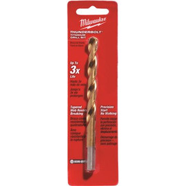 Milwaukee 5/32 in. Thunderbolt Titanium Coated Drill Bit