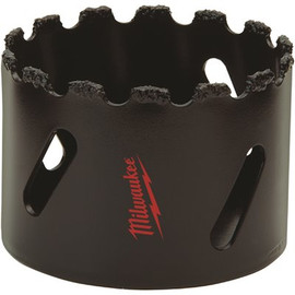 Milwaukee 2 in. Carbide Grit Hole Saw with Pilot Bit