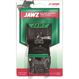 JT Eaton Jawz Plastic Rat and Chipmunk Trap for Solid or Liquid Bait (2-Packs)