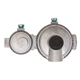 Excela-Flo MEC Compact Twin Stage Regulator 1/4 in. FNPT Inlet x 3/8 in. FNPT Outlet 90-Vent 11 in. WC Outlet