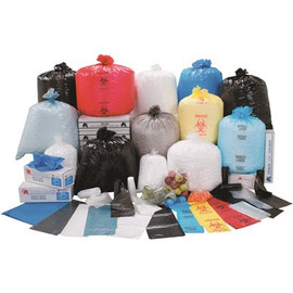 56 Gal. 43 in. x 48 in. 16 mic Natural High-Density Trash Bags (25 per Roll, 8 Rolls per Case) 56 Gal. 43 in. x 48 in. 16 mic Natural High-Density Trash Bags (25 per Roll, 8 Rolls per Case)
