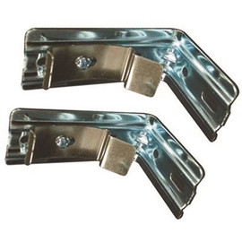 Designer's Touch Brackets for 3-1/2 in. Vertical Blinds Aluminum Headrail