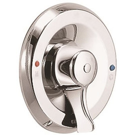 MOEN Wall-Mount Commercial Posi-Temp Single Handle Valve Trim Kit in Chrome Plated