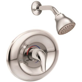 MOEN Chateau Posi-Temp Eco-Performance Single-Handle 1-Spray Shower Faucet in Chrome (Valve Included)