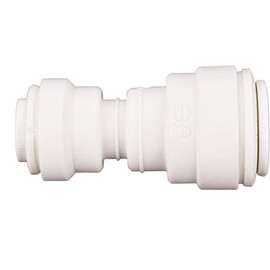 John Guest 3/8 in. x 1/4 in. Polypropylene Push-to-Connect Reducing Union Fitting (10-Pack)