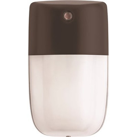 Lithonia Lighting Contractor Select OVWP 70-Watt Equivalent 1200 Lumen Integrated LED Dusk to Dawn Wall Pack Light 4000K