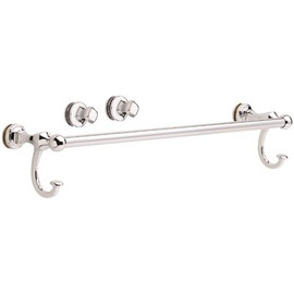 Delta Portman Handle with Knobs for Sliding Shower or Bathtub Door in Chrome