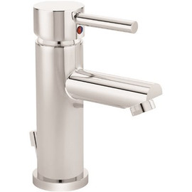 Symmons Single-Handle Single Hole Bathroom Faucet with Drain Assembly in Chrome