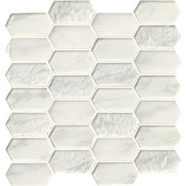 MSI Calypso Picket 11.72 in. x 11.93 in. Glossy Glass Patterned Look Wall Tile (9.7 sq. ft./Case) MSI Calypso Picket 11.72 in. x 11.93 in. Glossy Glass Patterned Look Wall Tile (9.7 sq. ft./Case)