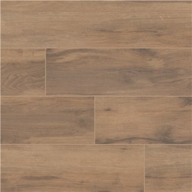 MSI Botanica Cashew 6 in. x 36 in. Matte Porcelain Wood Look Floor and Wall Tile (12 sq. ft./Case)