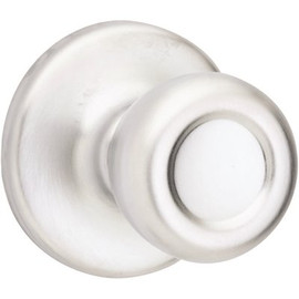 Kwikset Mobile Home Satin Chrome Hall/Closet Door Knob