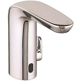 NextGen Selectronic Battery Powered Single Hole Touchless Bathroom Faucet with Above Deck Mixing 0.35 GPM in Chrome