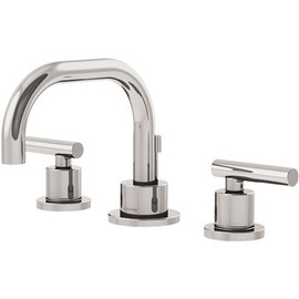 Symmons Dia 8 in. Widespread 2-Handle Low-Arc Bathroom Faucet in Chrome