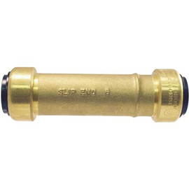 Tectite 1/2 in. Brass Push-To-Connect Slip Repair Coupling