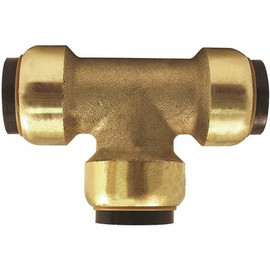 Tectite 3/4 in. Brass Push-to-Connect Tee
