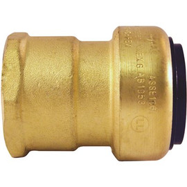 Tectite 1 in. Brass Push-to-Connect x Female Pipe Thread Adapter