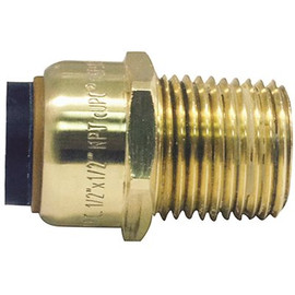 Tectite 1/2 in. Brass Push-to-Connect x Male Pipe Thread Adapter