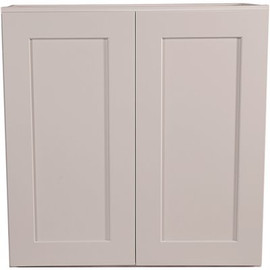 Design House Brookings Plywood Ready to Assemble Shaker 30x24x12 in. 2-Door Wall Kitchen Cabinet in White