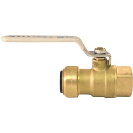 Tectite 3/4 in. Brass Push-to-Connect x Female Pipe Thread Ball Valve