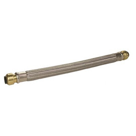 Tectite 1/2 in. Push-To-Connect x 1/2 in. Push-To-Connect x 18 in. Braided Stainless Steel Repair Hose