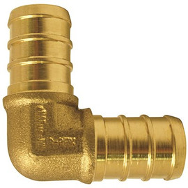 Apollo 1/2 in. Brass PEX-B Barb 90 Elbow (10-Pack) Apollo 1/2 in. Brass PEX-B Barb 90 Elbow (10-Pack)