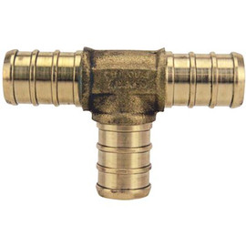 Apollo 1/2 in. Brass PEX-B Barb Tee Apollo 1/2 in. Brass PEX-B Barb Tee
