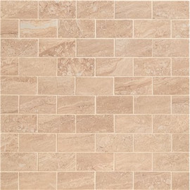 MSI Aria Oro 12 in. x 12 in. x 10 mm Polished Porcelain Mosaic Tile (8 sq. ft. / case)