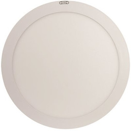 15 in. 22.5-Watt White Integrated LED 1650 Lumens Edge-Lit Round Flat Panel Flush Mount Ceiling Light w/Color Changing