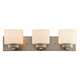 Design House Dove Creek 3-Light Satin Nickel Bath Light