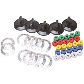 Exact Replacement Parts ERP Burner Knob Kit for Universal Electric Range