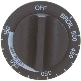 Exact Replacement Parts Thermostat Knob, Whirlpool Range, Black
