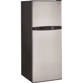 Haier 9.8 cu. ft. Top Freezer Refrigerator in Stainless Steel