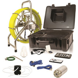196 ft. Pipe Inspection System with Color Camera and Location Transmitter