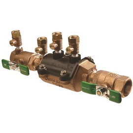 Zurn 3/4 in. Double Check Lead-Free Composite Vessel Fast Test Cocks Valve Assembly
