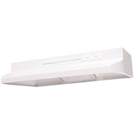 Air King AV Series 30 in. Under Cabinet Convertible Range Hood with Light in White