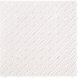 Swisstrax 15.75 in. x 15.75 in. Arctic White Diamond Trax 25-Tile Modular Flooring Pack (43 sq. ft./case)