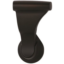 SOSS 1-3/8 in. Oil Rubbed Bronze Push/Pull Passage Hall/Closet Latch with 2-3/4 in. Door Lever Backset