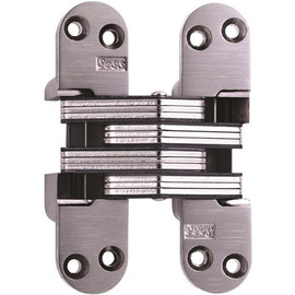 SOSS 1-1/8 in. x 4-5/8 in. Satin Nickel Invisible Hinge