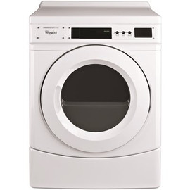 Whirlpool 6.7 cu. ft. 120-Volt White Commercial Gas Vented Dryer