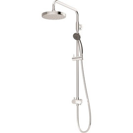 Symmons 1-Spray 5.59 in. Dual Shower Head and Handheld Shower Head with Low Flow in Chrome