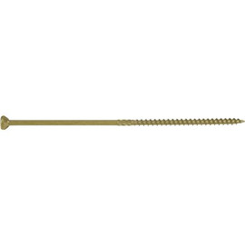 Power Pro #10 x 6 in. Star Flat-Head Exterior Wood Screw (5 lbs.-Pack)