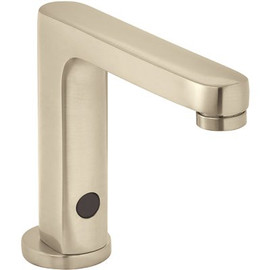 American Standard Moments Selectronic AC Powered Single Hole Touchless Bathroom Faucet with 0.5 GPM in Brushed Nickel