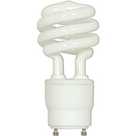 SATCO|Satco 75-Watt Equivalent T2 Bi Pin GU24 Base CFL Light Bulb Cool White