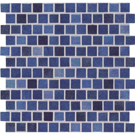 MSI Hawaiian Blue 11.81 in. x 11.81 in. Glossy Glass Mesh-Mounted Mosaic Tile (19.4 sq. ft./Case)