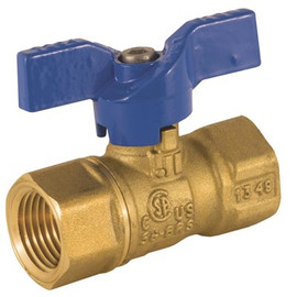 Jomar 3/4 in. FIP x FIP Valve Bluecap li Gas Ball Valve