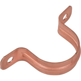 Oatey 1 in. Copper 2-Hole Pipe Hanger Strap