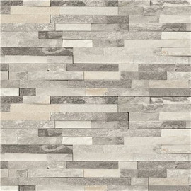 MSI Alaska Gray Ledger Panel 6 in. x 24 in. Textured Marble Wall Tile (60 sq. ft./Pallet)