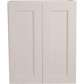 Design House Brookings Plywood Assembled Shaker 24x24x12 in. 2-Door Wall Kitchen Cabinet in White