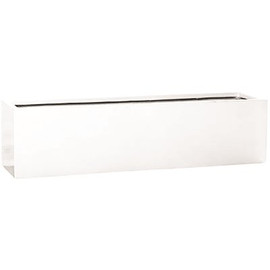 Vasesource Cube 24 in. x 24 in. Matte Black Fiberstone Square Cube Planter