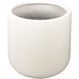Vasesource 15 in. x 28 in. Matte Black Fiberstone Rectangular Planter